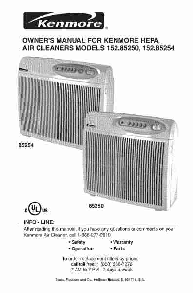 Kenmore Air Cleaner 152_85254-page_pdf